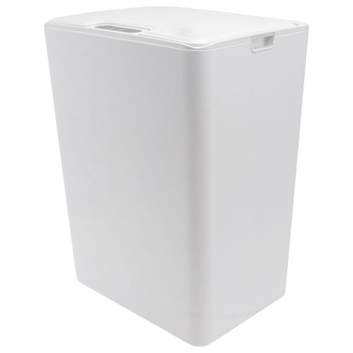 Caneca de basura inteligente con sensor 15l blanco