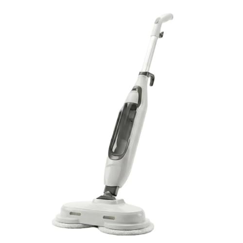 WIXSANA Electric Steam Mop for Floor Cleaning Chemical-Free Steam Cleaner Fast Heating Microfiber Pads Lightweight Design Multi-Surface Floor Mop 2-Year Warranty
