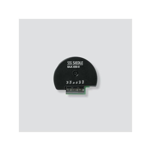 Acoplamiento de audio Siedle 1543112 para actualizar la comunidad de 2 cables