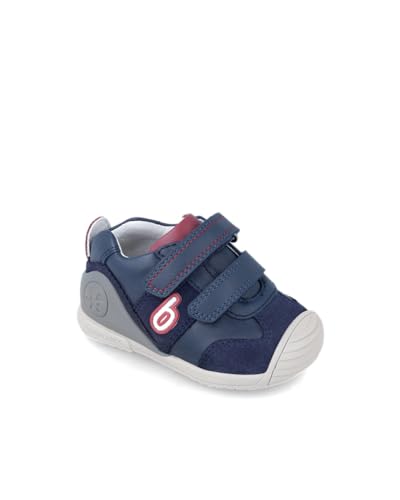 BOTIN CASUAL OCEAN Y AZUL MARINO