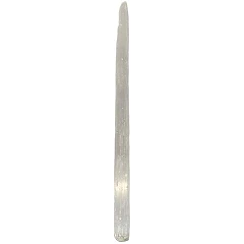 Selenite Crystal Gemstone Energy Wand Large Approx. 30 to 40 cm Long Charging Stone Column Piece Crystal Stone Massage Healing Stone Geo Meditation Origin from Morocco Cover