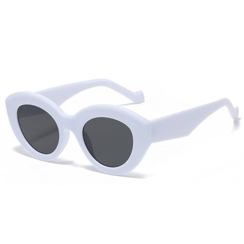 Lunettes de soleil œil de chat anti-éblouissement UV400 pour masquer la fatigue et protéger les yeux
