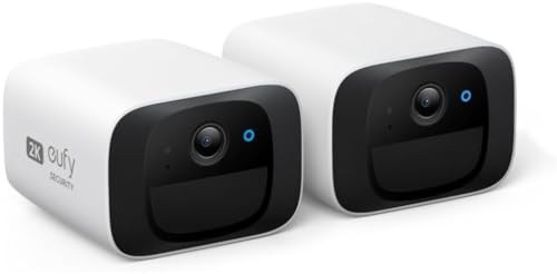 Eufy Security Solocam C210, Camara Vigilancia Wifi Exterior, Camara De Vigilancia Exterior, Resolución 2k, Ip67, Nessun Canone Mensile, No Se Requiere Homebase. 2 Pack Eufy Security Solocam C210, Camara Vigilancia Wifi Exterior, Camara De Vigilancia Exterior, Resolución 2k, Ip67, Nessun Canone Mensile, No Se Requiere Homebase. 2 Pack