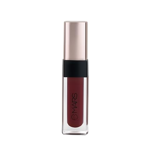 Image of MARS Popstar Non-Drying Liquid Mousse Lipstick for Women with Matte Finish | Lightweight and Non-Sticky Formula | Up to 12 Hour Long Lasting | Transferproof & Waterproof (6.0ml) (04-Party Fever)