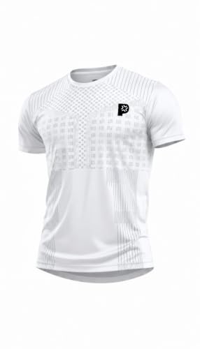 Image of Men's Active Wear T-Shirt | 100% Polyester | Regular Fit | Round Neck | Half Sleeve | Solid Sports & Gym T-Shirt for Running, Workout, Casual