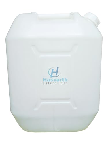 Image of Original Strong & Heavy 35 Litres Water /Petrol /Diesel white dispenser Can For all travels, generators, jeep, cars, lorry and other vehicles