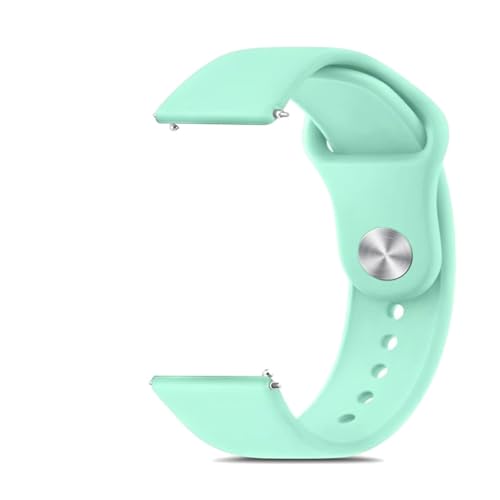 Image of YODI New Edition Soft Silicone Classic Strap Band For Redmi Watch 5 Lite Only [ Not for Any Other Models] (MINT GREEN)