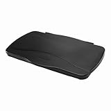 Rubbermaid Commercial Products FG267400BLA Hinged Lid for Vented Slim Jim, 20 3/8 x 11 3/8 x 2 3/4, Black (267400BK)