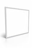 LED Panel Light 48W 600x600 Recessed Ceiling Panel 6500K Cool White Ultra Slim Square Ceiling Light Tile for Office Shop Commercial Lighting