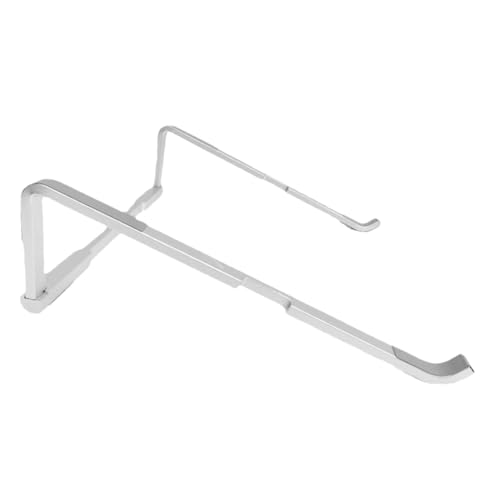 Soporte Plegable Portátil para Laptop de Aluminio Plata miniatura 1