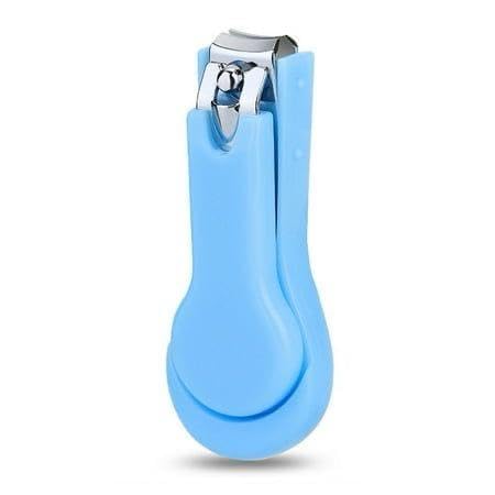Kakagugu baby Nail Clipper made of stainless steel enhanced with protector finger pocket for extra caution and assured grip (Multicolor) Pack of 1-image-7