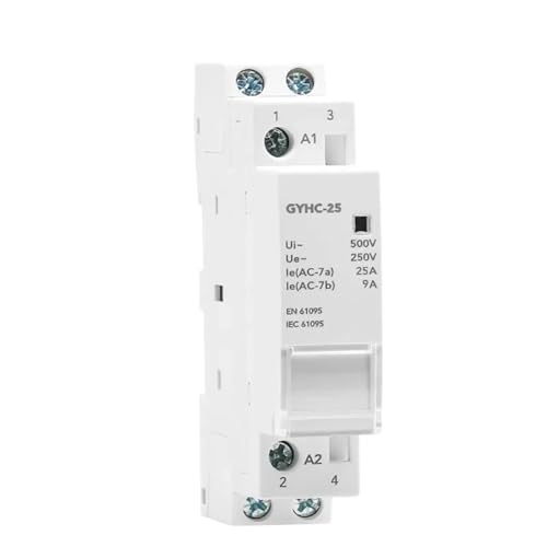 Contacteur modulaire automatique 2P 20A pour gestion chauffage