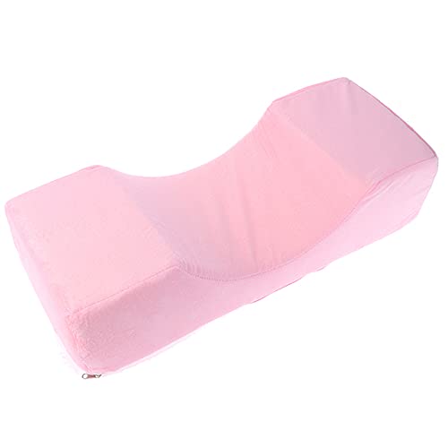 HOKY, Almohada de pestañas Soporte para el cuello Almohada de pestañas de injerto suave Almohada de extensión de pestañas de espuma viscoelástica
