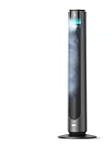 DREO TurboCool Outdoor Misting Fan 711AS, 33 ft/s High Velocity, 12 Speeds, 4 Modes Smart Standing Floor Fan, 150° Customizable Oscillating, 20 dB Quiet DC Motor for Bedroom, Weather Resistant