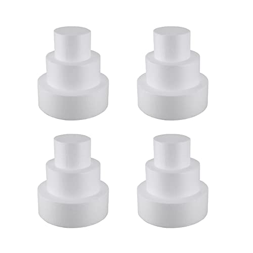 Uniqal 12 chupetes redondos para tartas de 4 pulgadas, 6 pulgadas, 8 pulgadas, juego de chupetes de 4 pulgadas, 6 pulgadas, 8 pulgadas Cover