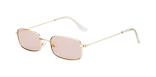 Image of Ted Smith Polycarbonate UV Protection Metal Square Sunglasses