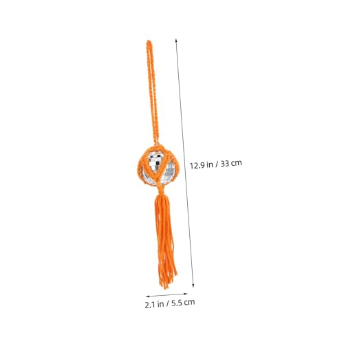 KOMBIUDA adorno colgante bola disco reflectante decorativa para fiestas miniatura 4