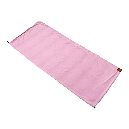 Menolana Camping Blanket Cushion Soft Fleece Sleeping Bag Liner For Hotel Sport Hiking Adult, Pink #TOP6