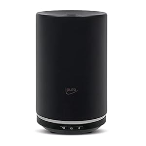 ipuro – Aroma Diffuser Air Sonic Elegance zwart mat – elegante geurolie diffuser met interval- en continue werking…