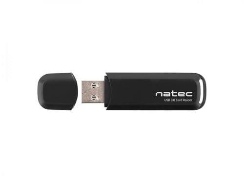 Lector DE TARJETAS NATEC USB 3.0 Scarab 2 SD/Micro SD Negro