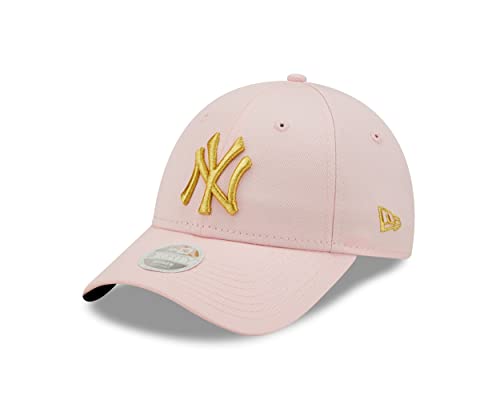 New-Era-New-York-Yankees-Metallic-Logo-Pink-9Forty-Adjustable-Women-Cap