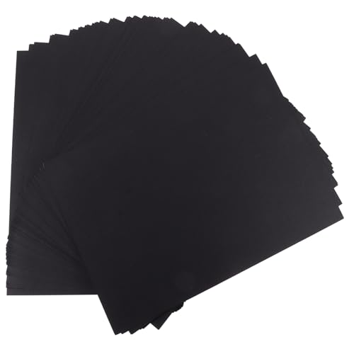Papier artisanal noir résistant Baluue pour bricolage et pliage