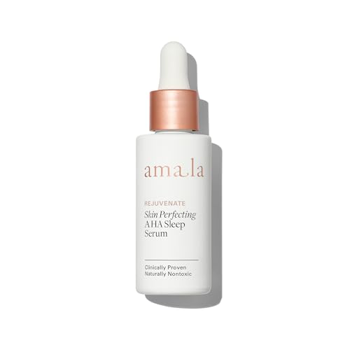Skin Perfecting AHA Sleep Serum by Amala for Women - 1 oz Serum