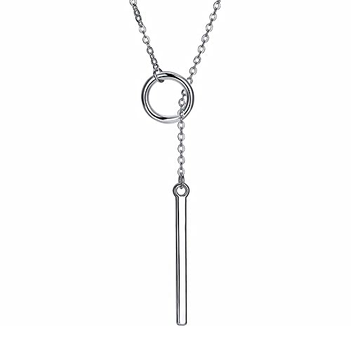 Collier long cercles 925 pour femmes un bijou symbolique à offrir