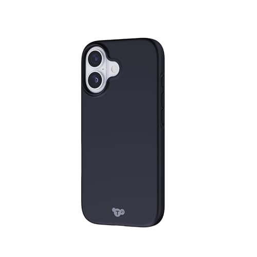 Image of Tech21 EvoLite Case for iPhone 17 - Black | Slim Protective Case | Impact Protection | Wireless Charging Compatible