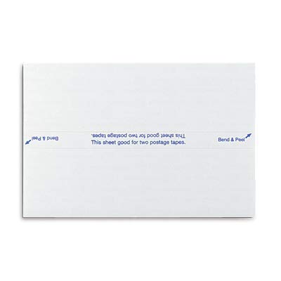 Pitney Bowes Self Adhesive Franking Labels - Box 500 Double Sheets (1000 Labels) (DBL-LBL1000)