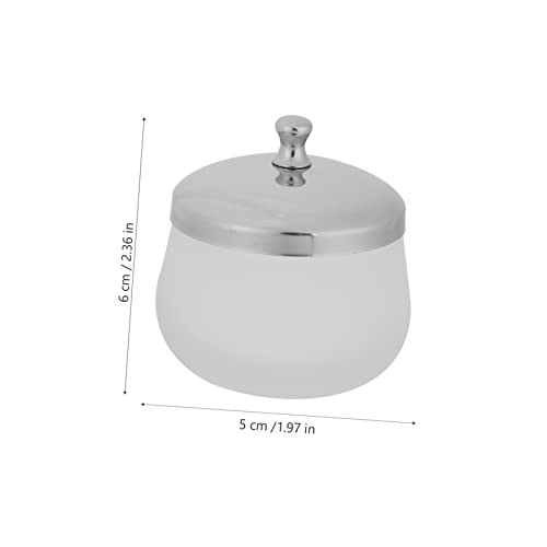 VALICLUD 2 piezas recipiente de cristal para arte de uñas miniatura 7
