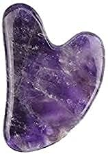 Gua Sha, massaggiatore per Tutto Il Corpo in Ardesia Naturale per Viso, Schiena e Collo, circolazione sanguigna e Cura della Pelle