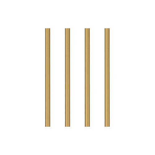 Image of Goldeb M10 Threaded Extension Rod for Pendant Light Kitchen Island Lighting Chandelier, 10-Inch