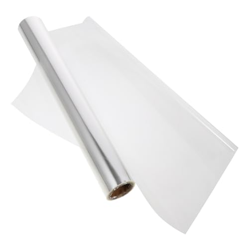 WRITWAA Flower Wrapping Paper 40cmx30m Transparent Roll Flower Film for Present Wrapping Holiday Party Supplies