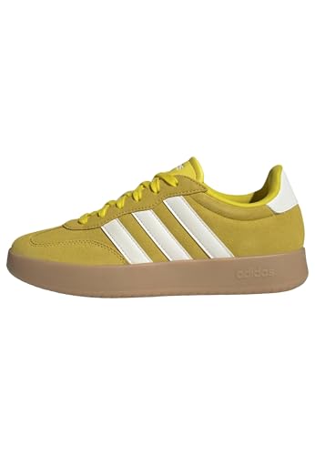 adidas BARREDA Shoes, Zapatos Mujer, Yellow/Off White/Gum 3, 38 EU