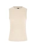 Top jersey donna Guess Denisa striped pearl oyster ES24GU76 W4GP09KC790 M