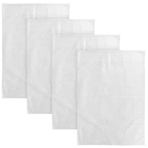Buystarget 4x Anti Allergy Pillow Protectors Wipe Clean Dust Proof Standard Cover Home UK