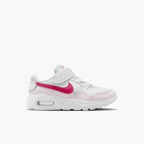 Nike Air Max SC Chaussures pour Enfant, White Sweet Beet Light Violet, 28 EU