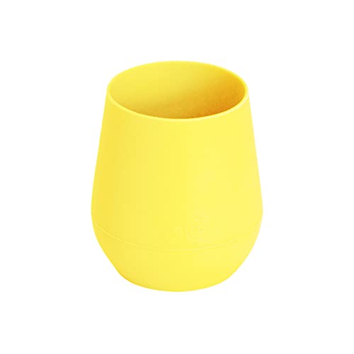 ezpz (イージーピージー) タイニーカップ 【 赤ちゃん コップ飲み 練習 割れない こぼれない 】 ベビーコップ はじめて レモン色