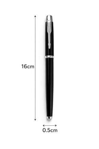 Image of Personalized Name Engraved Ball Pen | Stainless Steel Premium Black Pen | Custom Name Pen for Gift,Corporate Gift | Smooth Writing Refillable Ballpoint Pen for Men Women (Black [Black Ink])