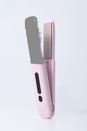 Plancha de Pelo Inalámbrica 2 en 1 Mini Portátil Titanio miniatura 1