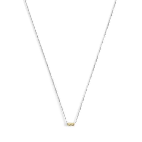 Coach Women's Signature Quilted Tube Pendant Necklace2