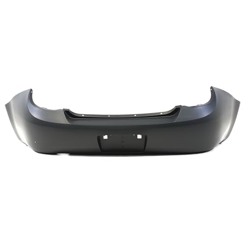 Image of Compatible with Chevrolet Cobalt 2005-2010 Rear Bumper Cover | Primed, Sedan, Ready to Paint, OEM 12336076, GM1100703