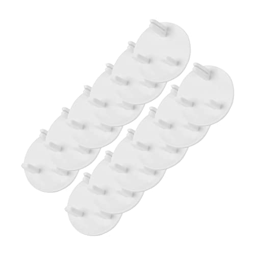 RUTZ® 12 fundas de seguridad para el hogar del bebé, a prueba de niños, protectores de enchufe perfectos para el Reino Unido, cubiertas de enchufe de seguridad para bebés para niños en casa y escuela
