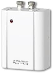 Thermoflow Elex 5.5 kW Instantaneous Water Heater 230 V | Pressureless Small Instantaneous Water Heater | Hot Water up to 40 °C | G 3/8 Inch Connection | 3 L/min | Instantaneous Water Heater for Sink