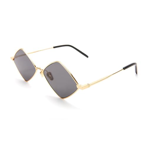 Lunettes de soleil rétro en métal tendance pour terrasses ensoleillées et conduite