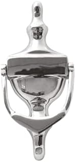 UAP Door Knockers - 6" Victorian Urn Door Knocker for Front Door, Classic Elegant Door Furniture with Universal Fixings Including Self Adhesive (Polished Chrome)