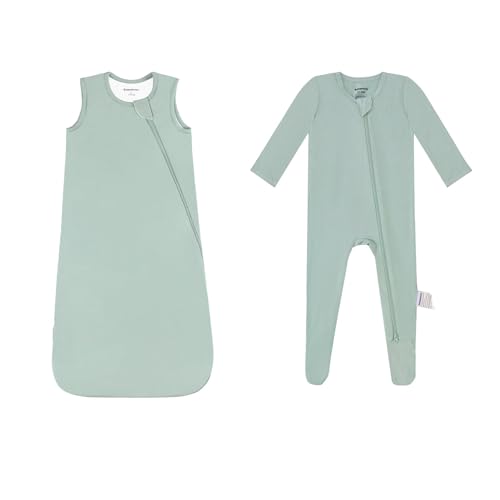 Image of BubblePanda Sleep Sack 0-6 Months & Baby Onesie 0-3 Months