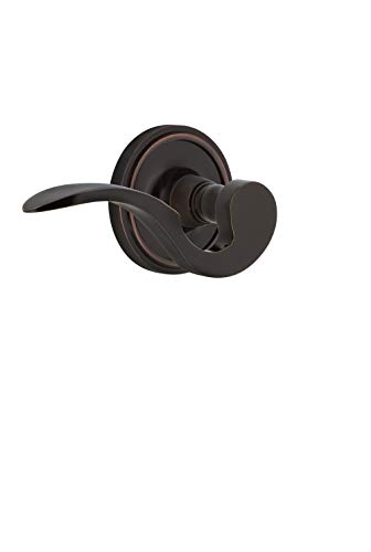 Image of Nostalgic Warehouse Classic Rose Single Dummy Manor Lever in Timeless Bronze