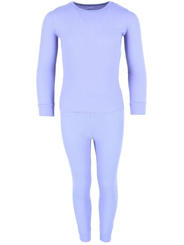 Rene Rofe Girl's Waffle Thermal Long Underwear 2-Piece Set4